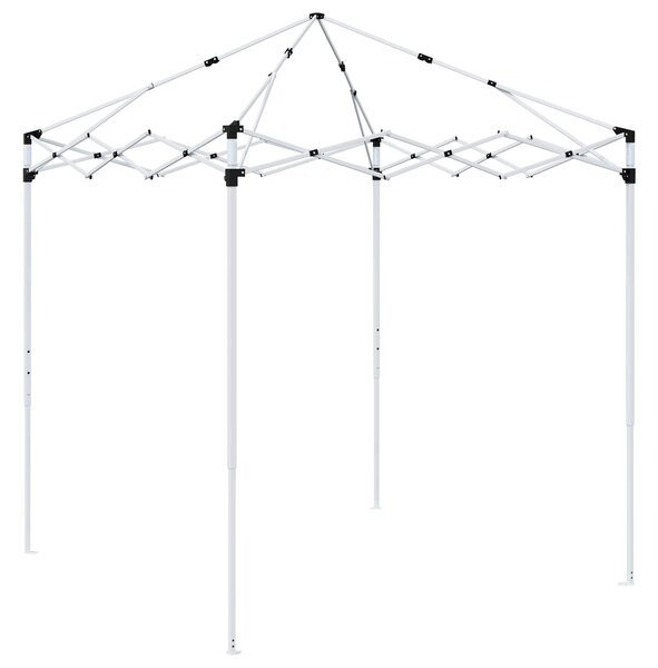 VidaXL Parti sátor 195 x 195 x 245 cm, Oxford Szövet, Bézs