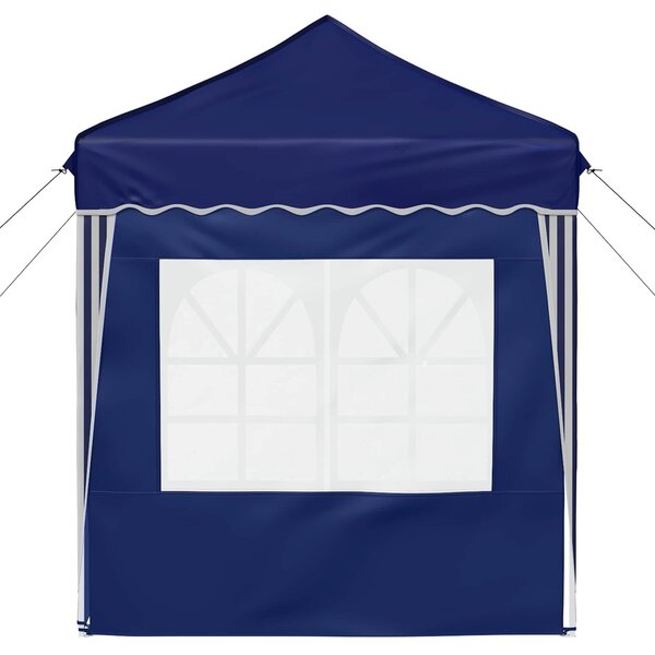 VidaXL Parti sátor 195 x 195 x 245 cm Oxford Szövet, Kék