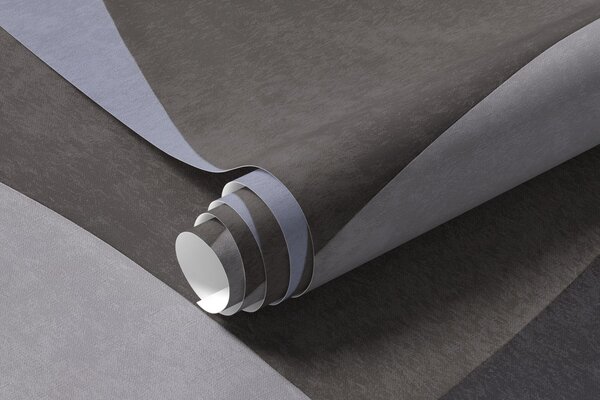Fotótapéta Absztrakt textúrájú geometrikus ívek kék, fekete és szürke, 3d fotótapéta, Fotótapéta 3d geometriai alakzatok, w09611v1 : Uwalls.hu
