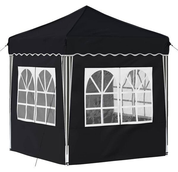 VidaXL Parti sátor 195 x 195 x 245 cm Oxford Szövet, Antracit