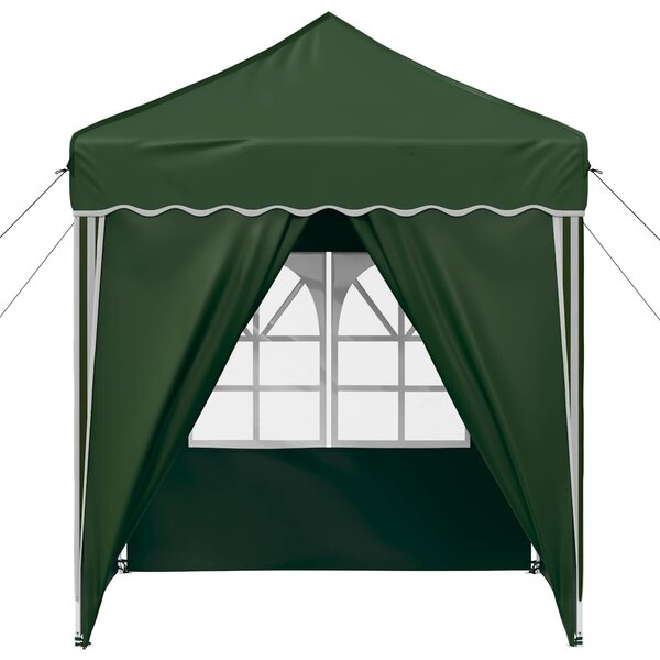 VidaXL Parti sátor 195 x 195 x 245 cm Zöld Oxford Szövet