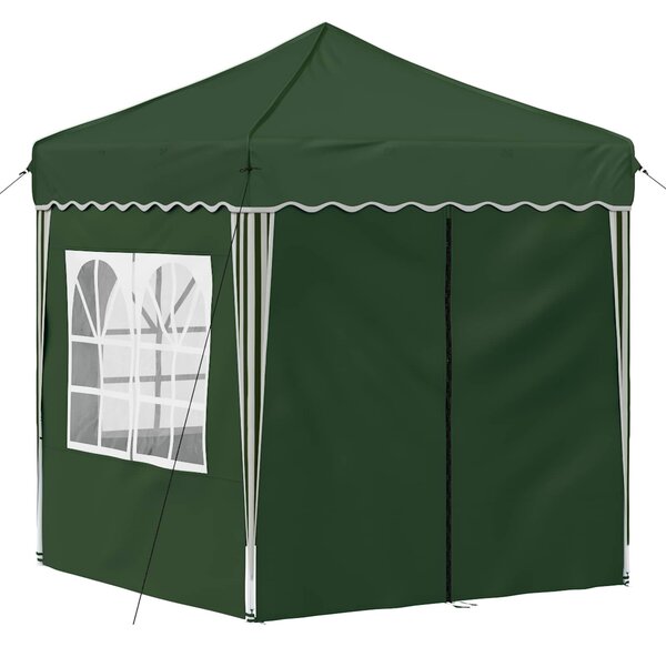 VidaXL Parti sátor 195 x 195 x 245 cm Zöld Oxford Szövet