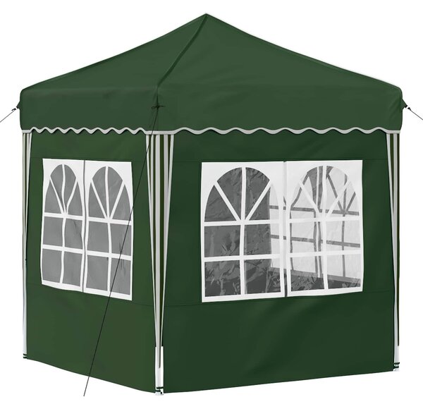 VidaXL Parti sátor 195 x 195 x 245 cm Zöld Oxford Szövet
