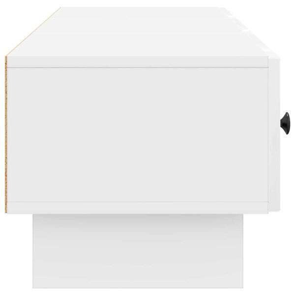 VidaXL TV szekrény Magasfényű Fehér 147 x 34,5 x 30 cm Szerelt Fa