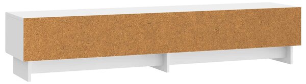 VidaXL TV szekrény Magasfényű Fehér 147 x 34,5 x 30 cm Szerelt Fa
