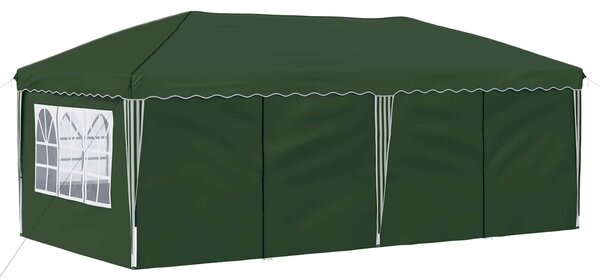 VidaXL Parti sátor 575 x 288 x 245 cm, Zöld