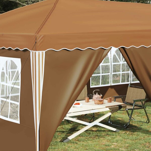 VidaXL Parti sátor 575 x 288 x 245 cm, Bézs