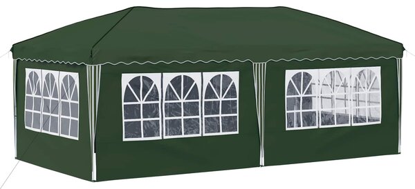 VidaXL Parti sátor 575 x 288 x 245 cm, Zöld