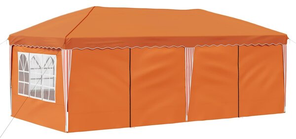 VidaXL Parti sátor 575 x 288 x 245 cm, Narancssárga