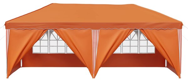 VidaXL Parti sátor 575 x 288 x 245 cm, Narancssárga