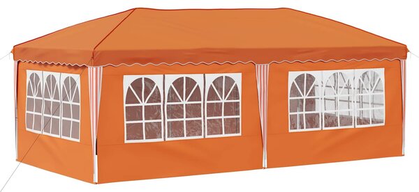 VidaXL Parti sátor 575 x 288 x 245 cm, Narancssárga