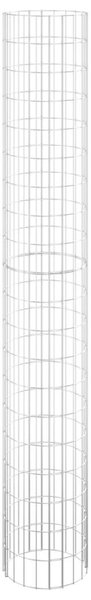 Gabion Magaságyás - Kör - 3 db - Ø30 x 200 cm
