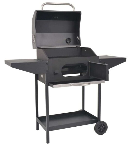 Outsunny - Faszenes Grillsütő - 127x64x125 cm