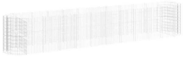 VidaXL Gabion Magaságyás - 600x100x100 cm