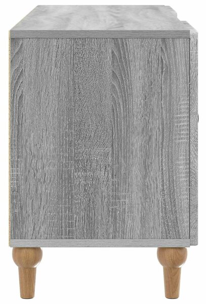 VidaXL TV szekrény Szürke Sonoma 102 x 34,5 x 50 cm Szerelt Fa