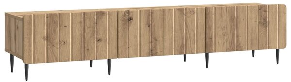 VidaXL TV szekrény Kézműves Tölgy 147 x 34,5 x 32 cm Szerelt Fa
