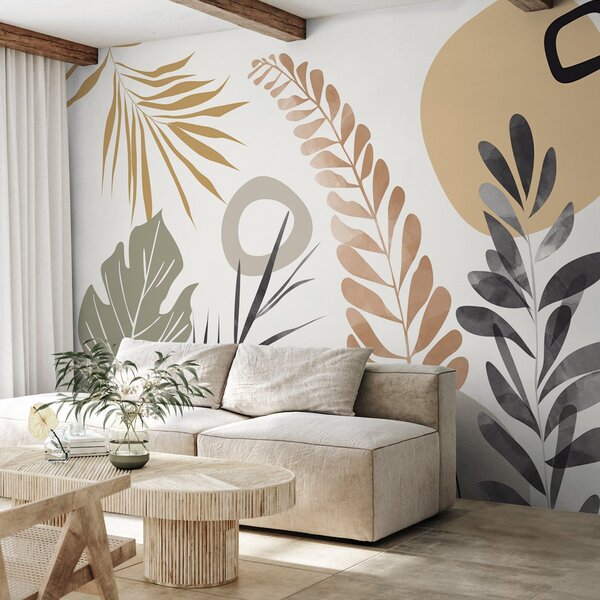 Fotótapéta Absztrakció növényzettel, Fotótapéta absztrakt, w05137 : Uwalls.hu