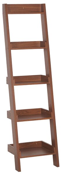 Ötszintes polcos elem MOBILE DUO 169 cm Sötétbarna