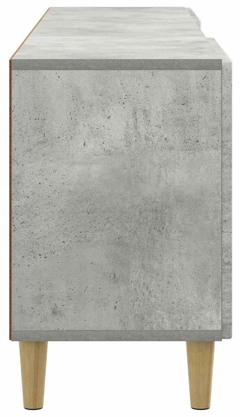 VidaXL TV szekrény Betonszürke 150 x 31 x 50 cm Szerelt Fa