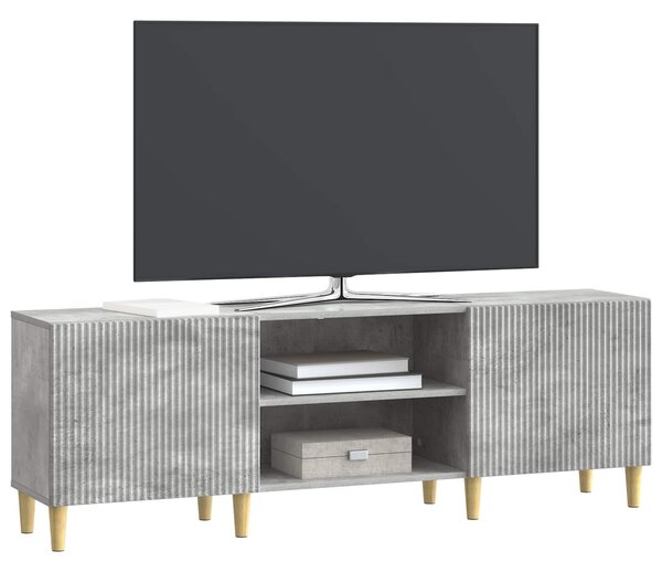 VidaXL TV szekrény Betonszürke 150 x 31 x 50 cm Szerelt Fa
