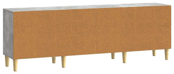 VidaXL TV szekrény Betonszürke 150 x 31 x 50 cm Szerelt Fa