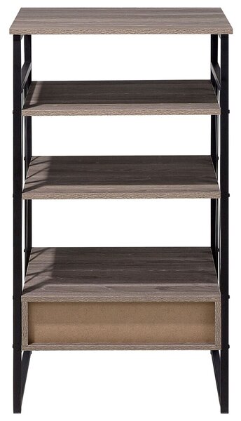 Háromszintes polcos elem KEENE 101 cm Tópszín