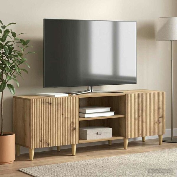 VidaXL TV szekrény Kézműves Tölgy 150 x 31 x 50 cm Szerelt Fa