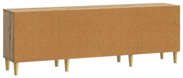 VidaXL TV szekrény Kézműves Tölgy 150 x 31 x 50 cm Szerelt Fa