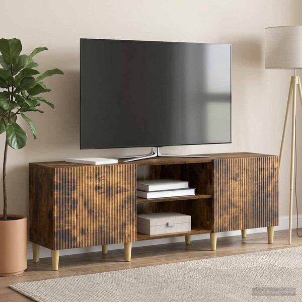 VidaXL TV szekrény Füstös Tölgy 150 x 31 x 50 cm Szerelt Fa