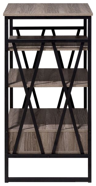 Háromszintes polcos elem KEENE 101 cm Tópszín
