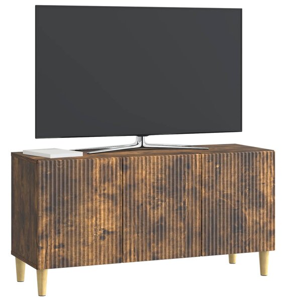 VidaXL TV szekrény Füstös Tölgy 99 x 34,5 x 50 cm Szerelt Fa