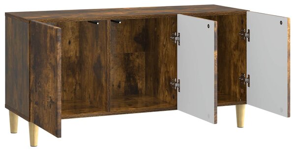 VidaXL TV szekrény Füstös Tölgy 99 x 34,5 x 50 cm Szerelt Fa