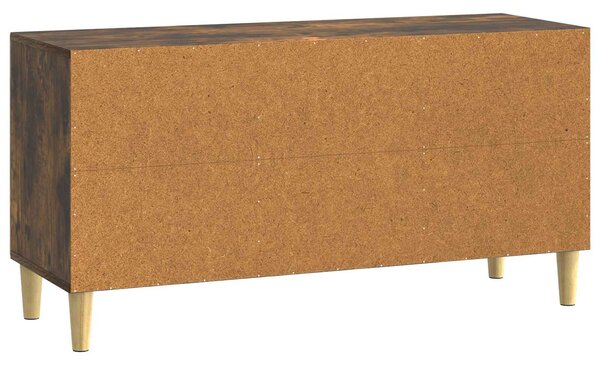 VidaXL TV szekrény Füstös Tölgy 99 x 34,5 x 50 cm Szerelt Fa