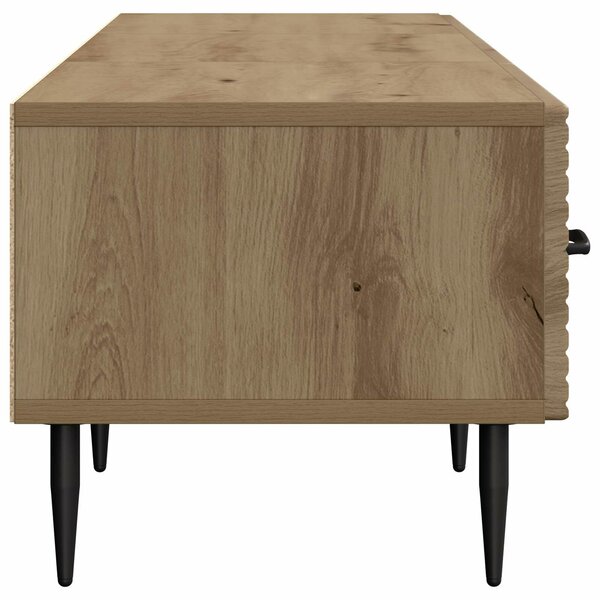 VidaXL TV szekrény Kézműves Tölgy 147 x 34,5 x 30 cm Szerelt Fa