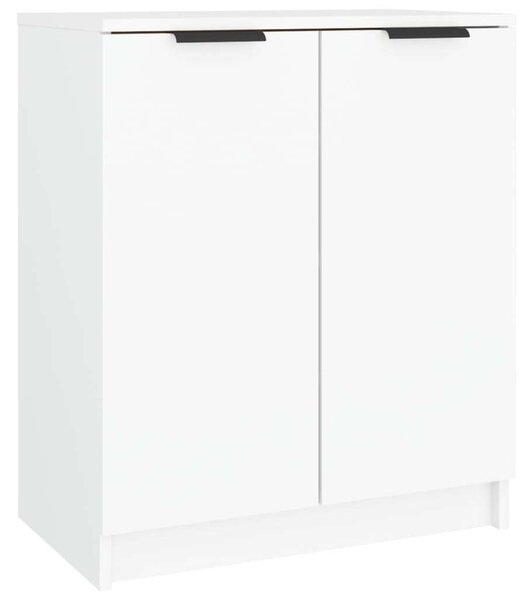 Homcom Cipősszekrény - Fehér - 2 Ajtós - 59x35x70 cm