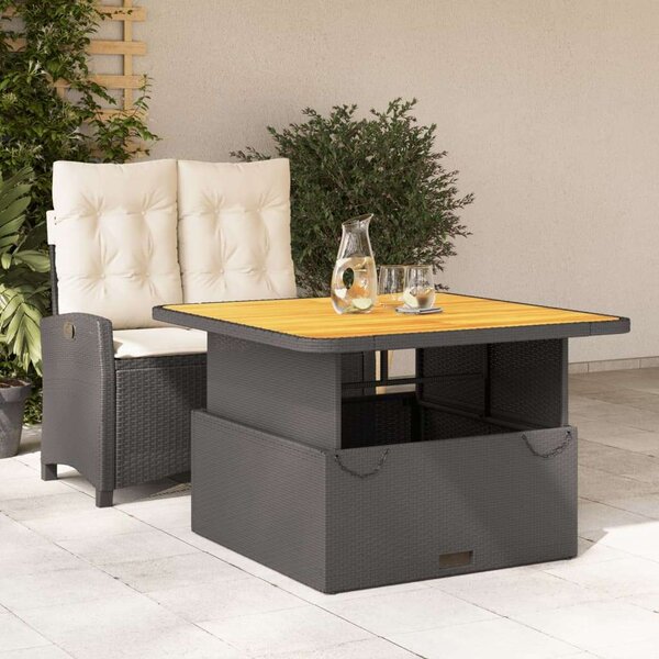 VidaXL Polyrattan Kerti Garnitúra - 2 Személyes