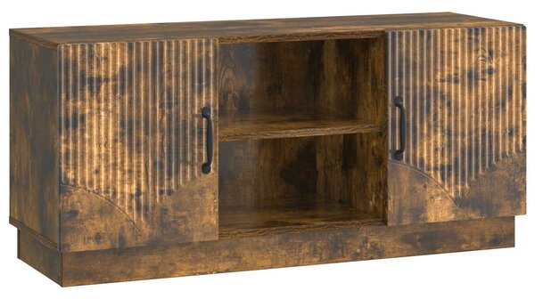 VidaXL TV szekrény Füstös Tölgy 102 x 34,5 x 47 cm Szerelt Fa