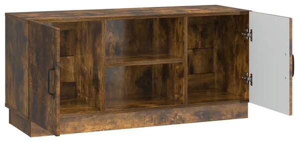 VidaXL TV szekrény Füstös Tölgy 102 x 34,5 x 47 cm Szerelt Fa