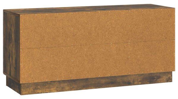VidaXL TV szekrény Füstös Tölgy 102 x 34,5 x 47 cm Szerelt Fa