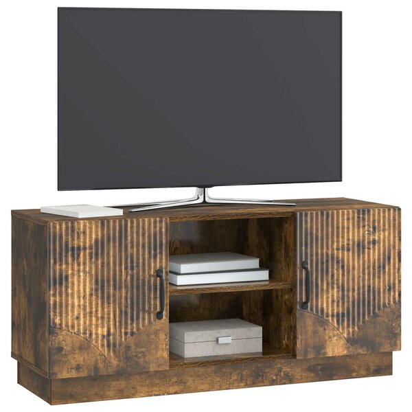VidaXL TV szekrény Füstös Tölgy 102 x 34,5 x 47 cm Szerelt Fa