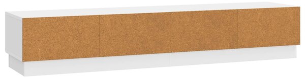 VidaXL TV szekrény Magasfényű Fehér 147 x 34,5 x 27 cm Szerelt Fa
