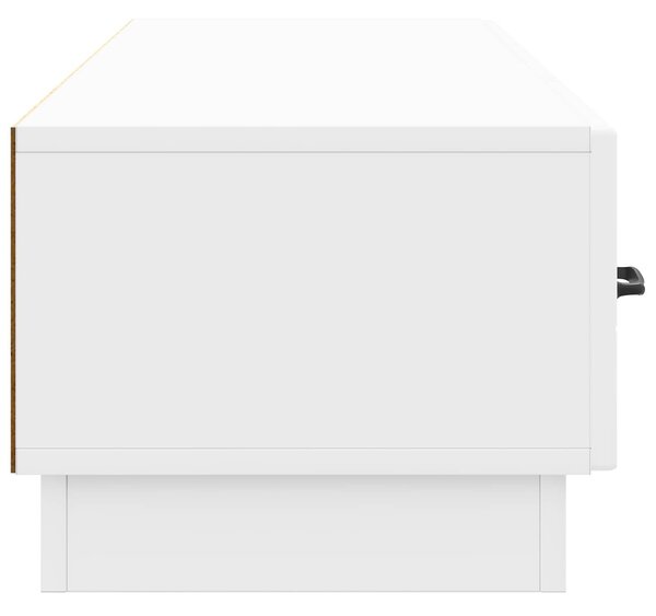 VidaXL TV szekrény Magasfényű Fehér 147 x 34,5 x 27 cm Szerelt Fa