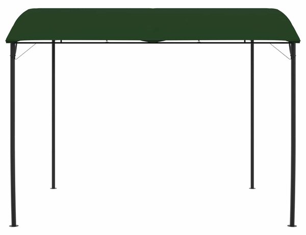VidaXL Pavilon 3 x 3 x 2,55 m, Szövet és Alumínium 180, Zöld