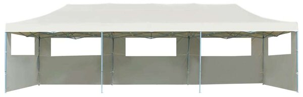 PartyTent - Összecsukható Sátor - 3x9m - Krémszínű