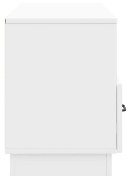 VidaXL TV szekrény Magasfényű Fehér 102 x 34,5 x 47 cm Szerelt Fa