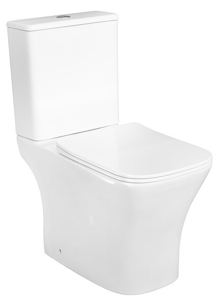 Nile monoblokkos kompakt WC alsó kifolyással soft close ülőkével