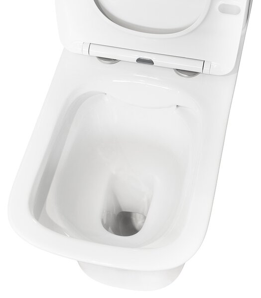 Nile monoblokkos kompakt WC alsó kifolyással soft close ülőkével