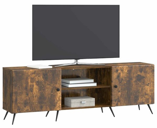 VidaXL TV szekrény Füstös Tölgy 150 x 31 x 50 cm Szerelt Fa