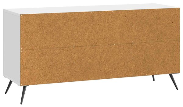 VidaXL TV szekrény Magasfényű Fehér 102 x 34,5 x 50 cm Szerelt Fa