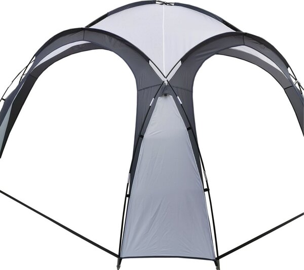 Szürke kerti pavilon 3,5x3,5 m